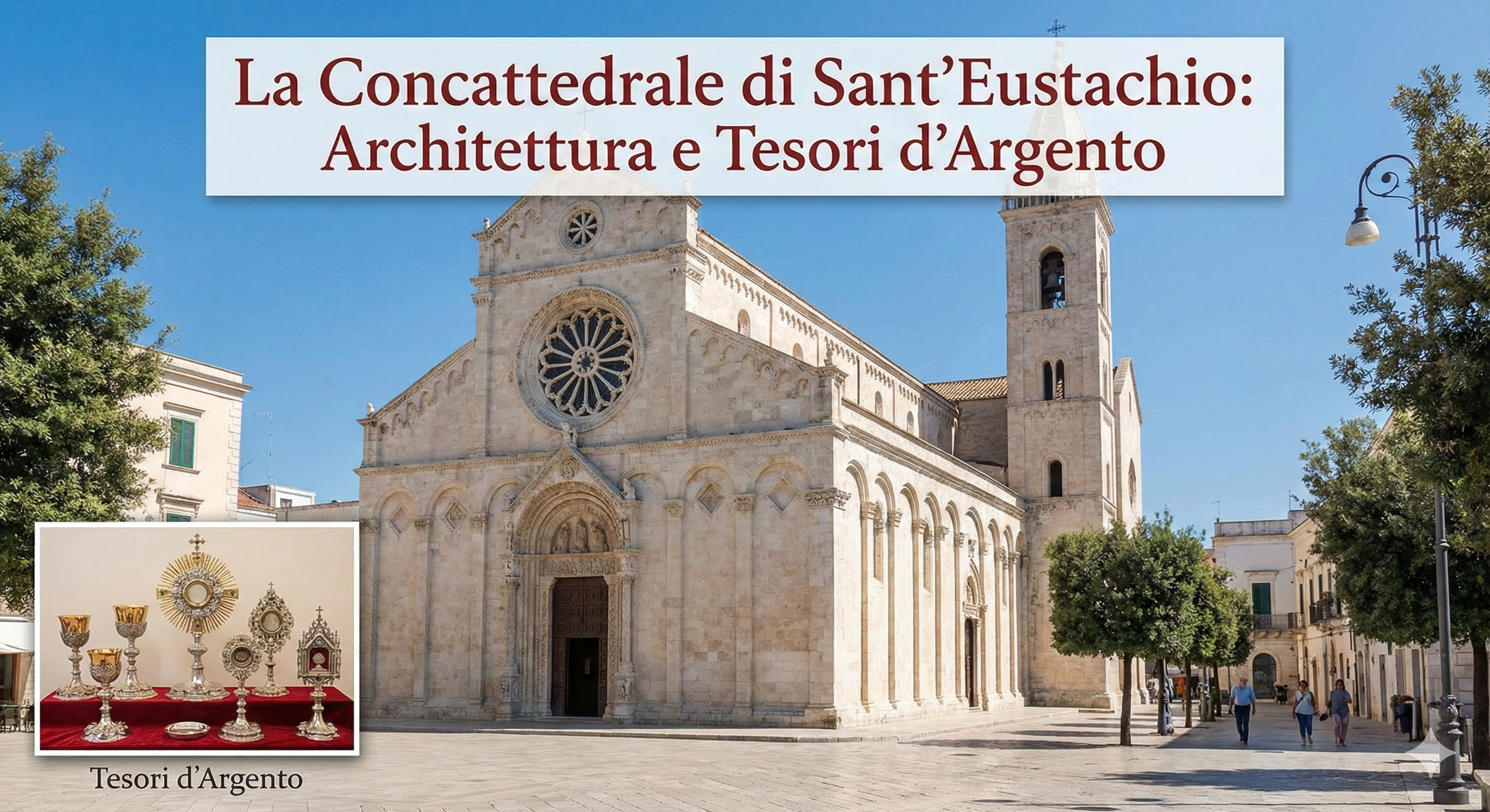La Concattedrale di Sant’Eustachio: Architettura e Tesori d'Argento